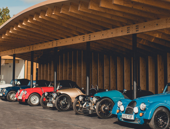 Morgan Motor Company based in Worcestershire UK