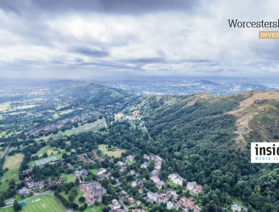 Aerial view of Worcestershire - Image Credit Insider Media Midlands