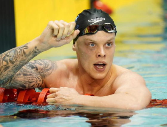 Photo of Olympic Swimmer Matt Richards.