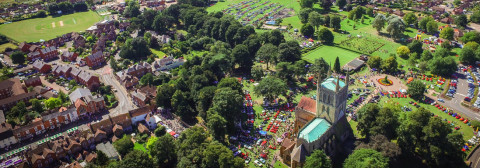 Worcestershire agriculture Pershore Plum Festival