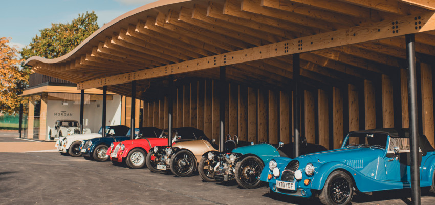 Morgan Motor Company based in Worcestershire UK