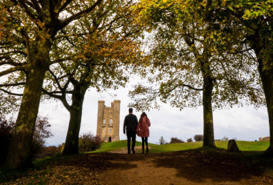 Walking at Broadway Tower based in Worcestershire UK