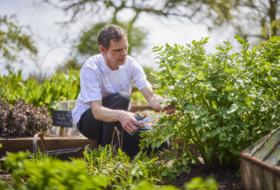 Chef Chirs Simpson Pensons Restaurant Worcestershire