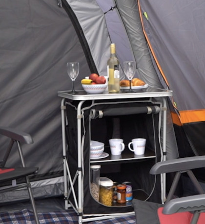 OLPRO Tent and Awning products on display at Castle Farm in Worcestershire